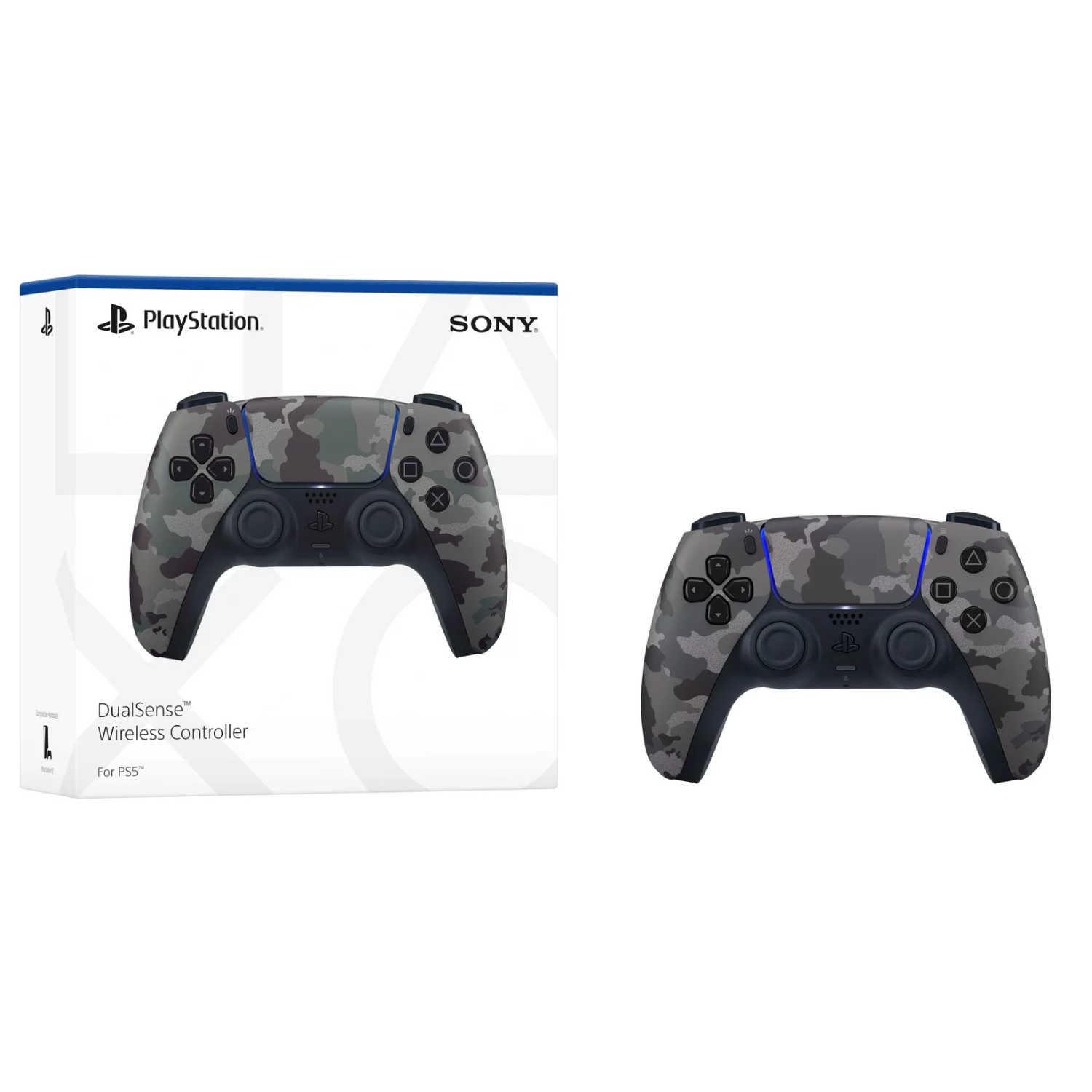 DualSense Wireless Controller Gray Camouflage