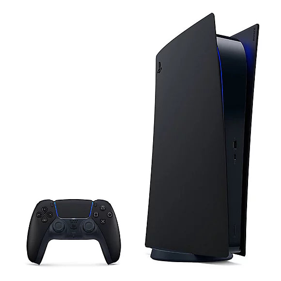 PS5 Console Covers Midnight Black